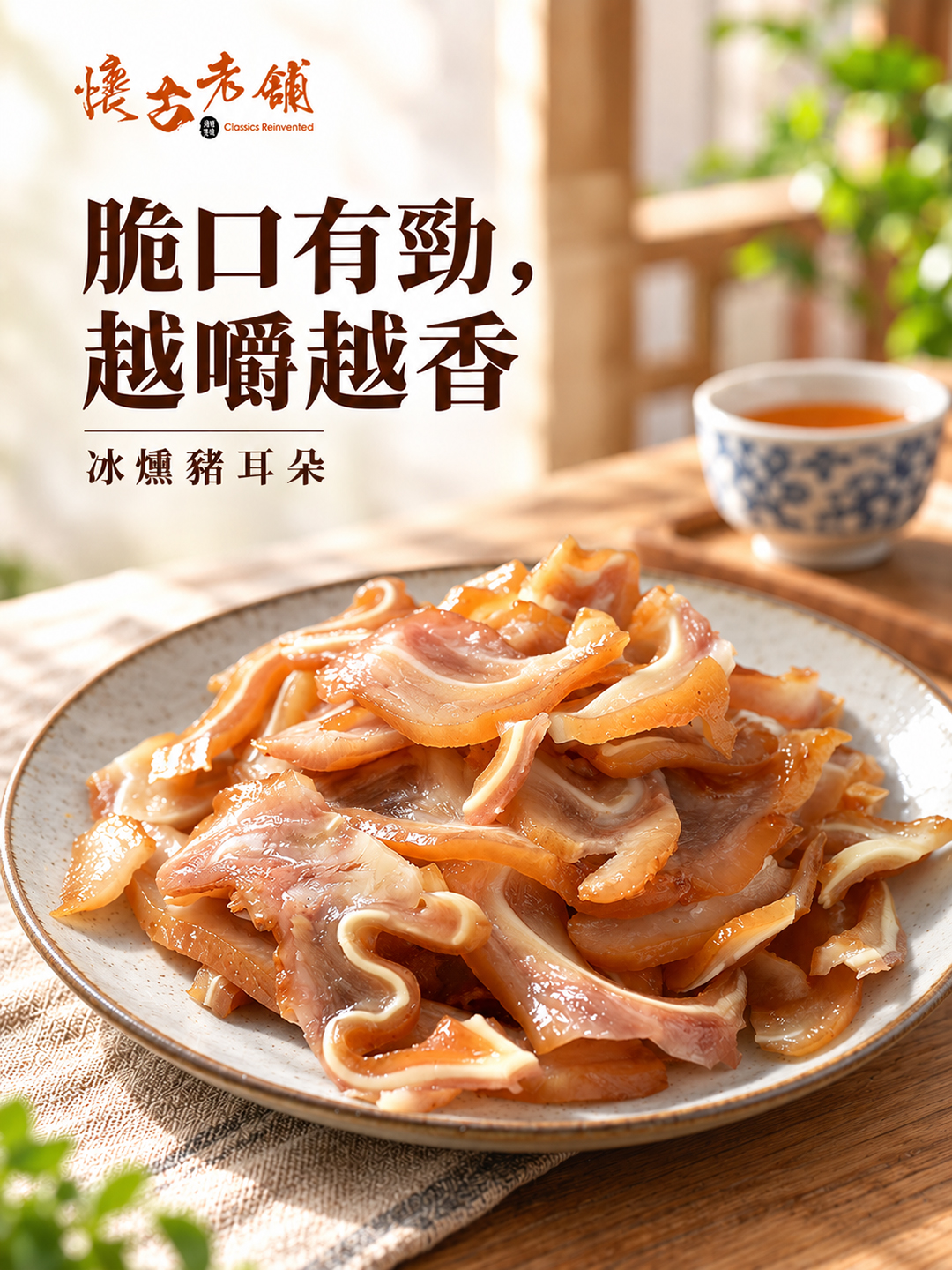 懷古老舖冰燻豬耳朵