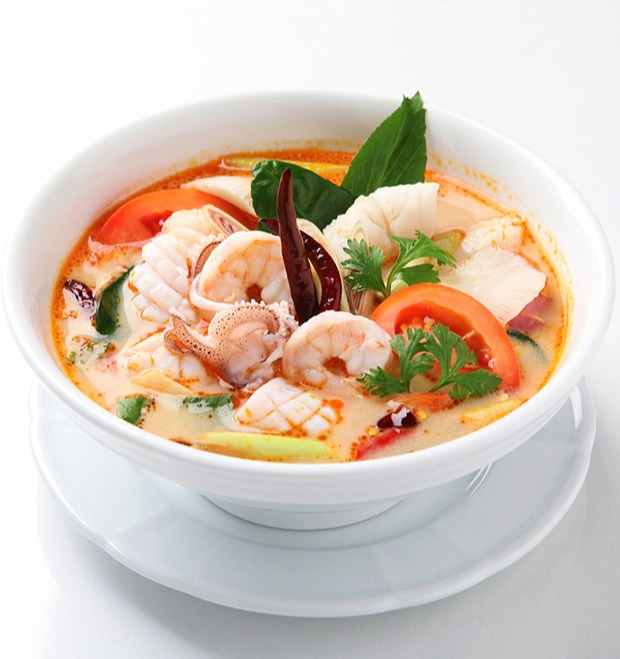 Thai Tom Yum Seafood Soup