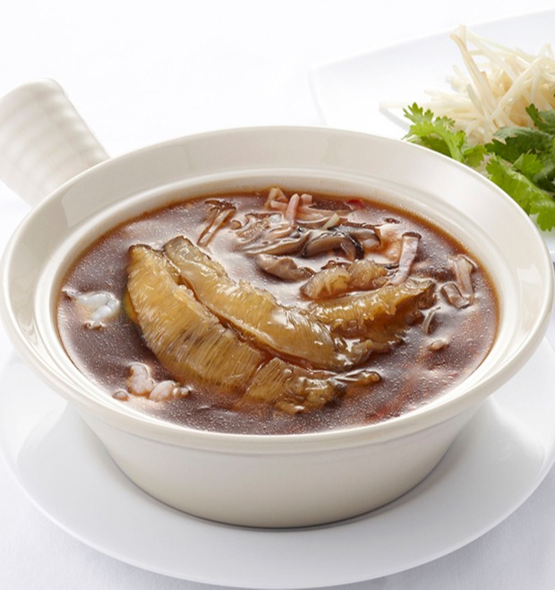 Chicken sauce shark fin cup