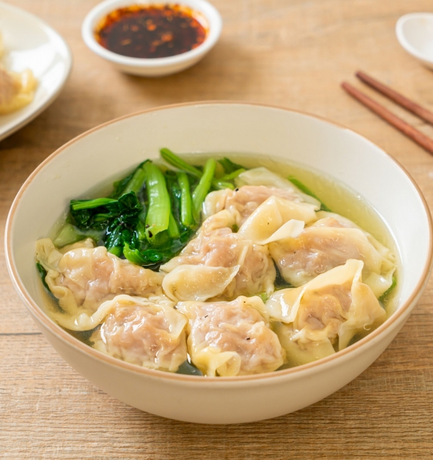 鮮肉餛飩湯